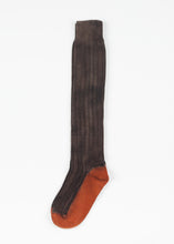 Load image into Gallery viewer, Cashmere Knit Sock in Bronze - ez haihv