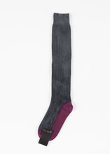 Load image into Gallery viewer, Cashmere Knit Sock in Grey - ez haihv